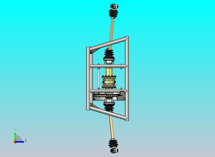 大学生方程式赛车传动结构