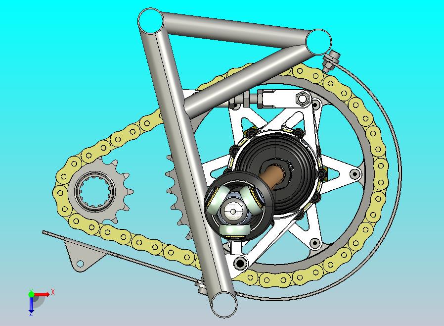 大学生方程式赛车传动结构