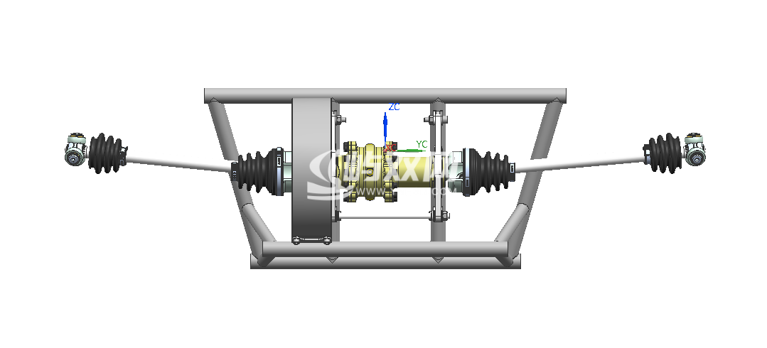 大学生方程式赛车传动结构