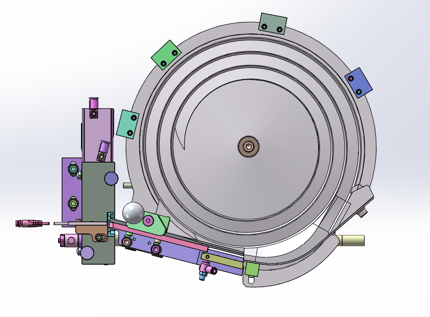 螺丝自动排列输送机-振动盘