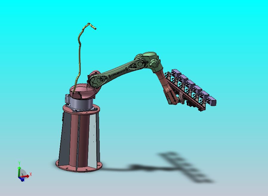 六轴机械手取料模组