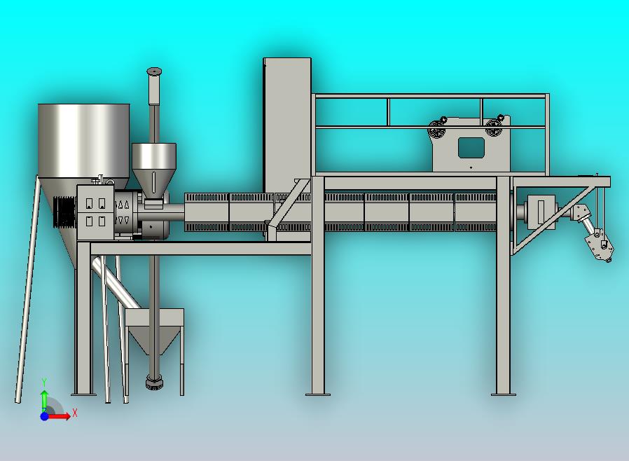 紧凑型PVC挤出机的设计