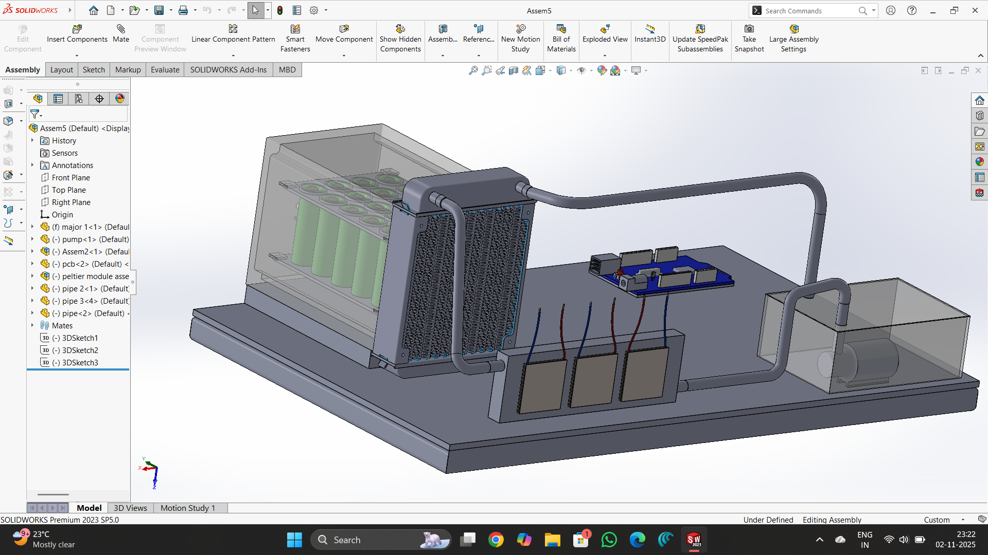 电池热管理系统项目