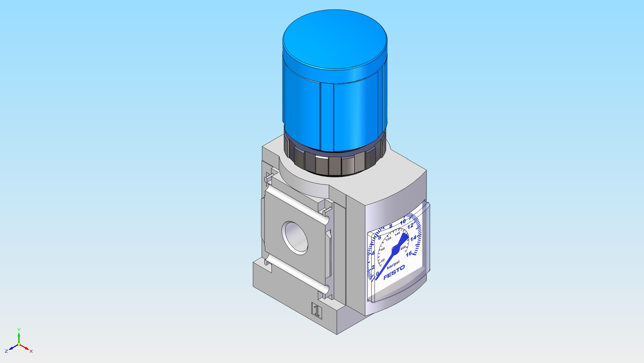 费斯托气压调节器 - MS4-LR