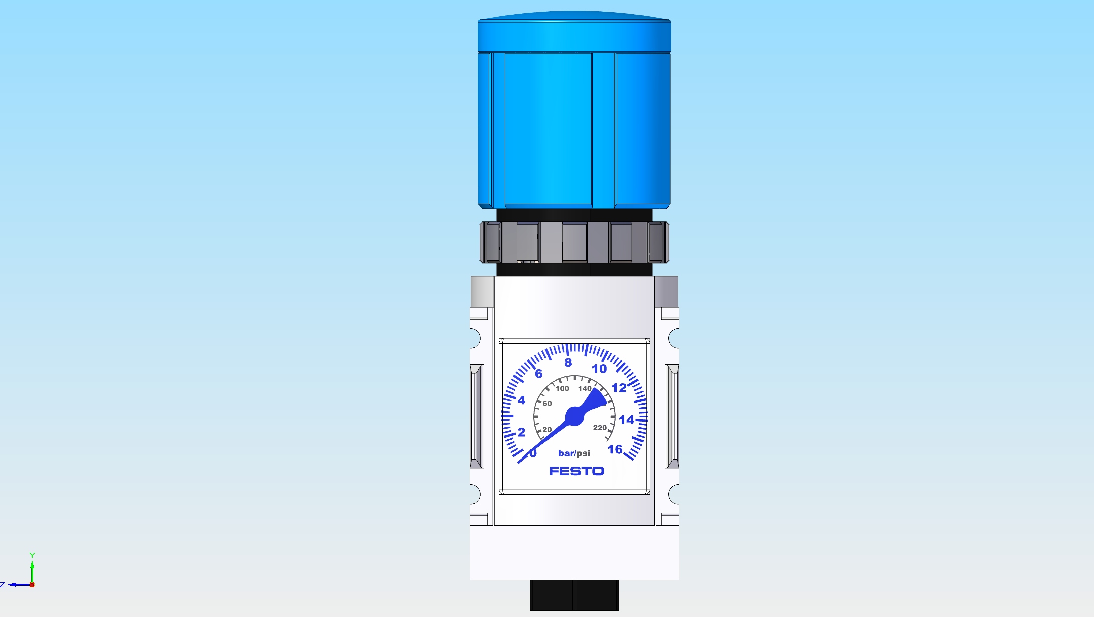 费斯托气压调节器 - MS4-LR