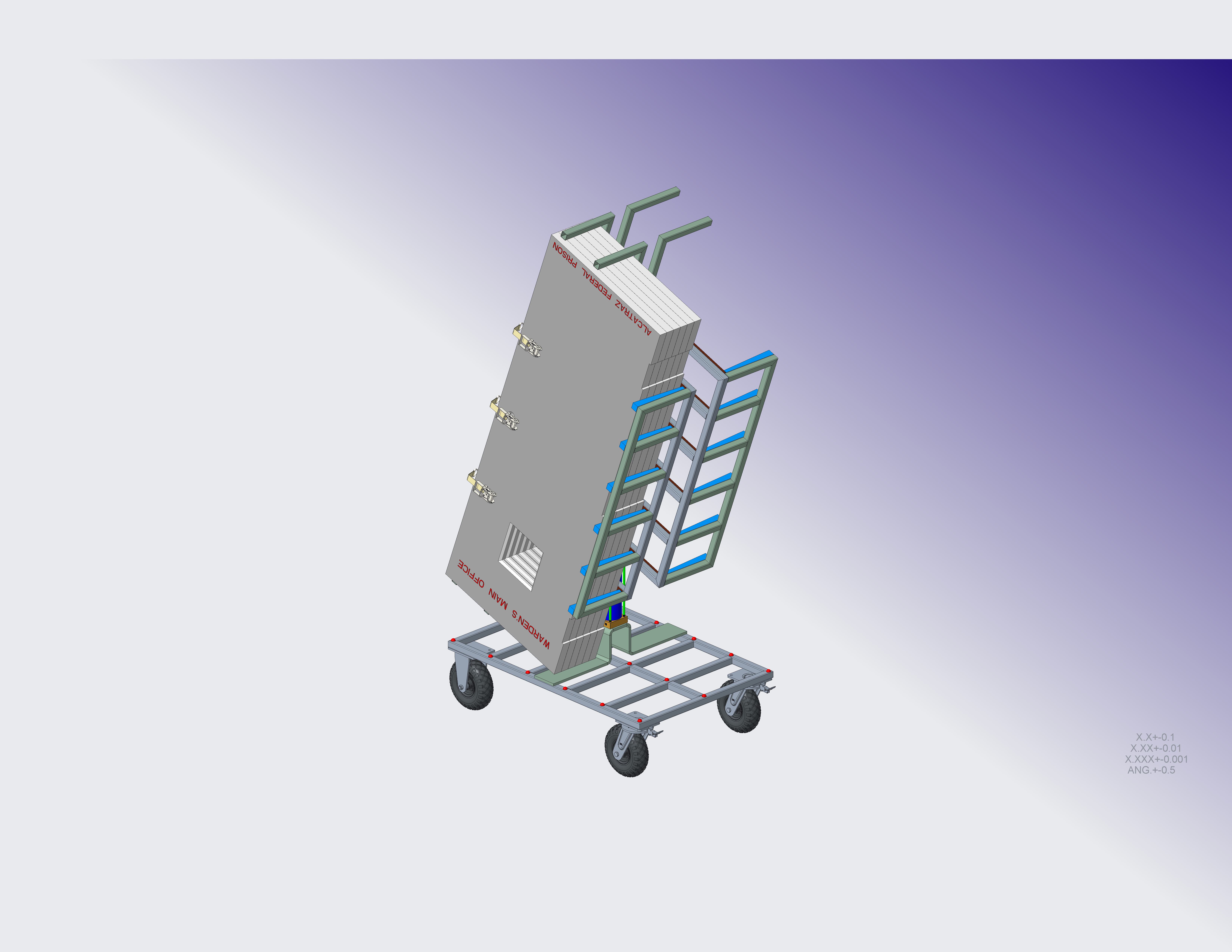 板式越野车枢轴手推车
