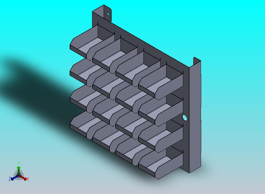 螺母螺栓存放架 asmb