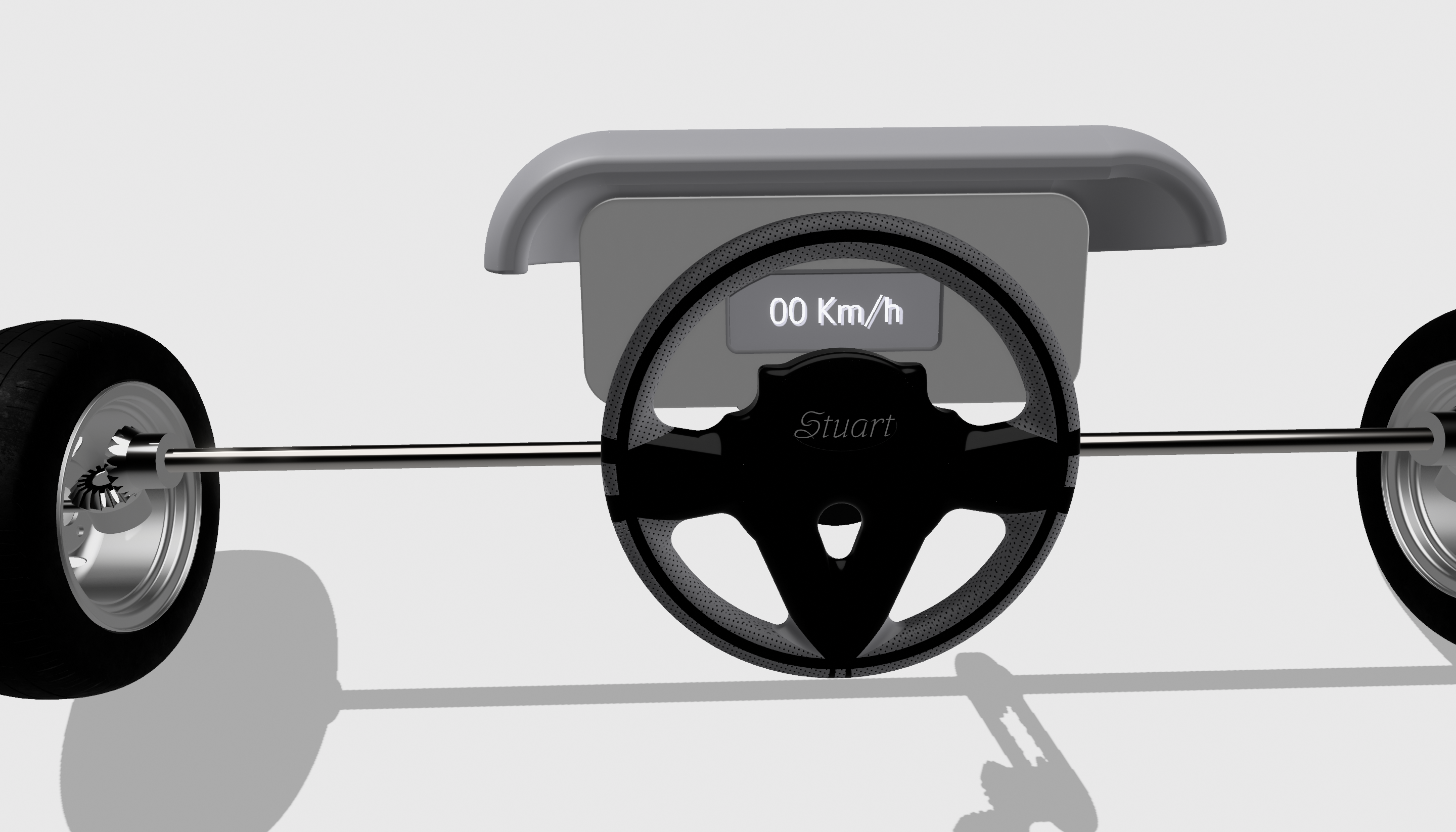 卡丁车转向系统