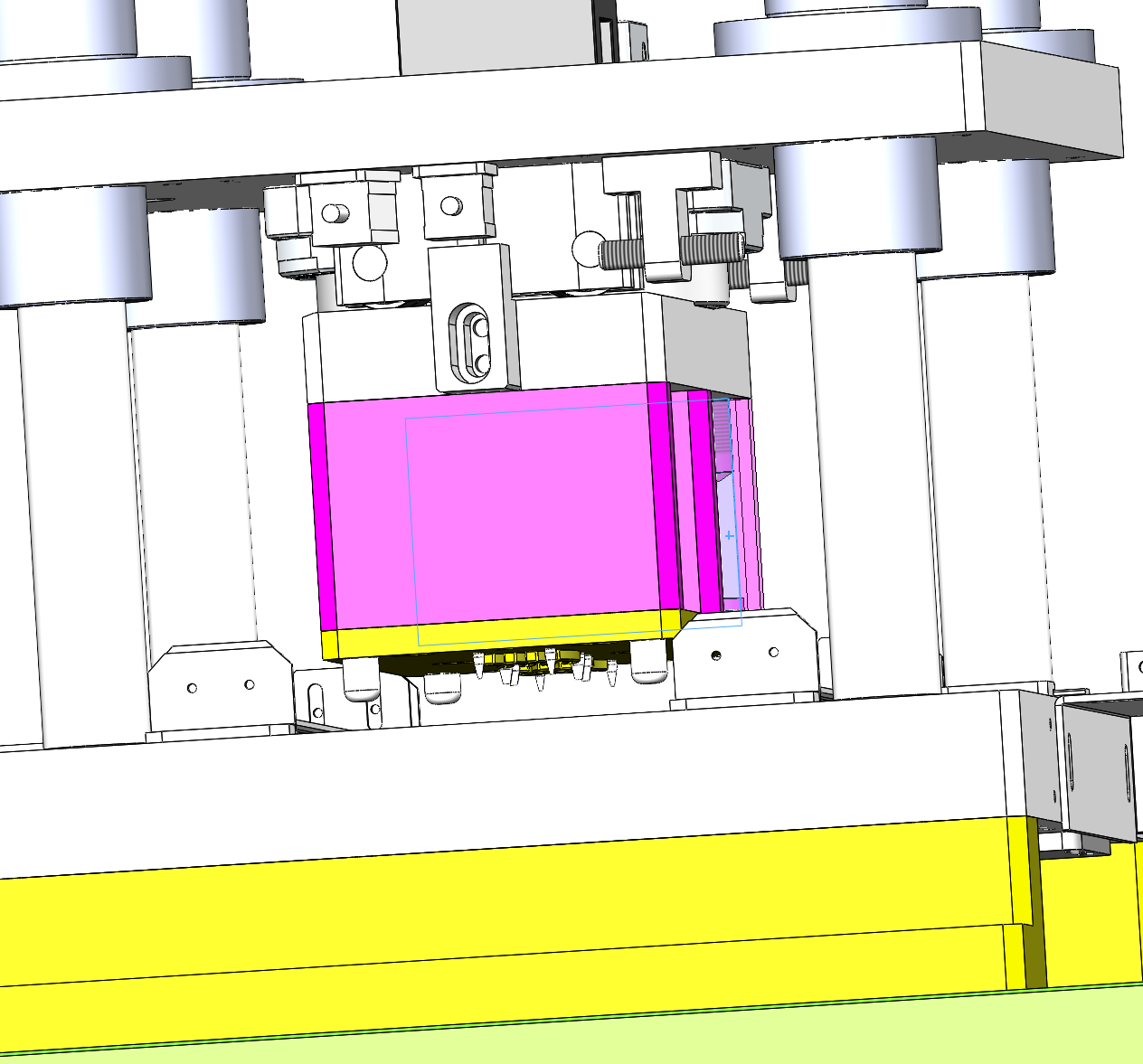 自动模切机 料带模切转贴产品，自动拉料，自动切料带