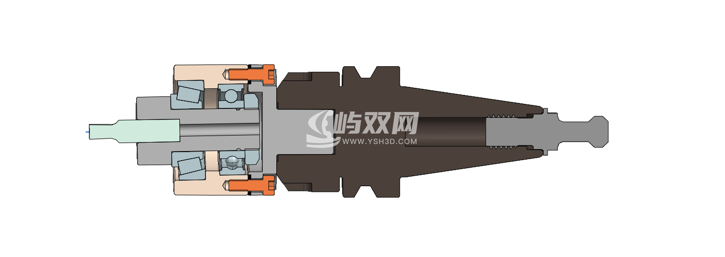 CNC BT30旋转拉刀