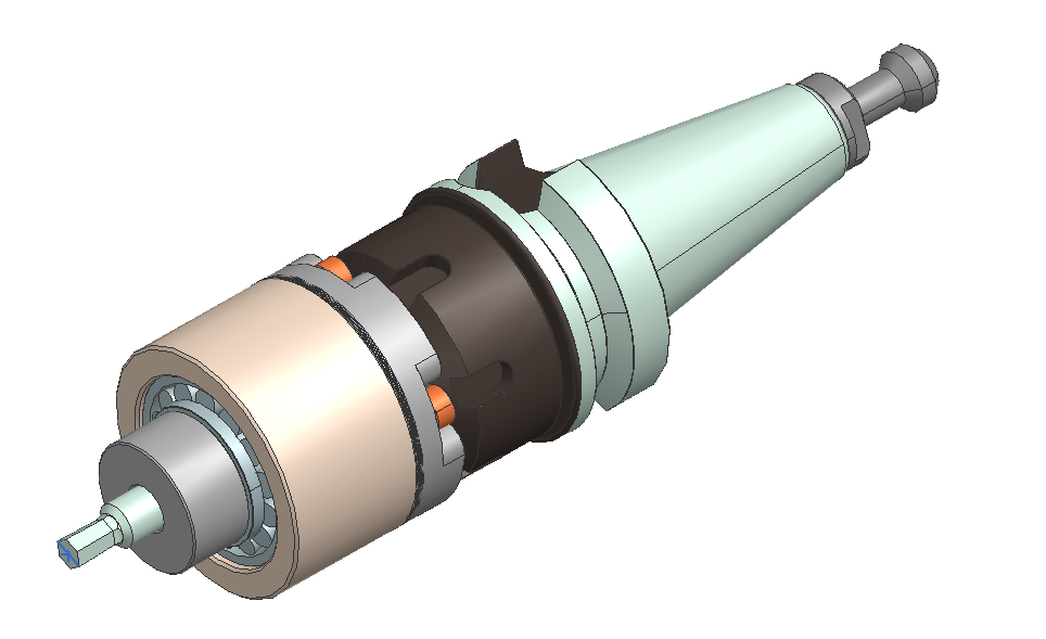 CNC BT30旋转拉刀