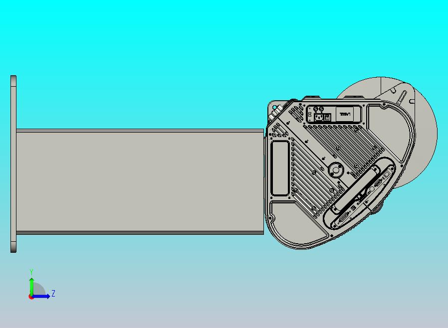 L200贴标机-3D数模