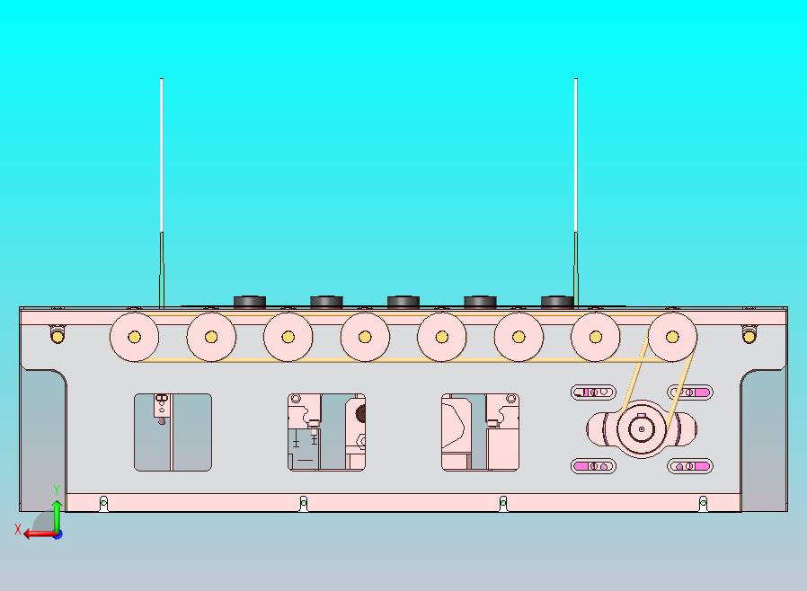 滚轮式流线（玻璃屏幕等产品）