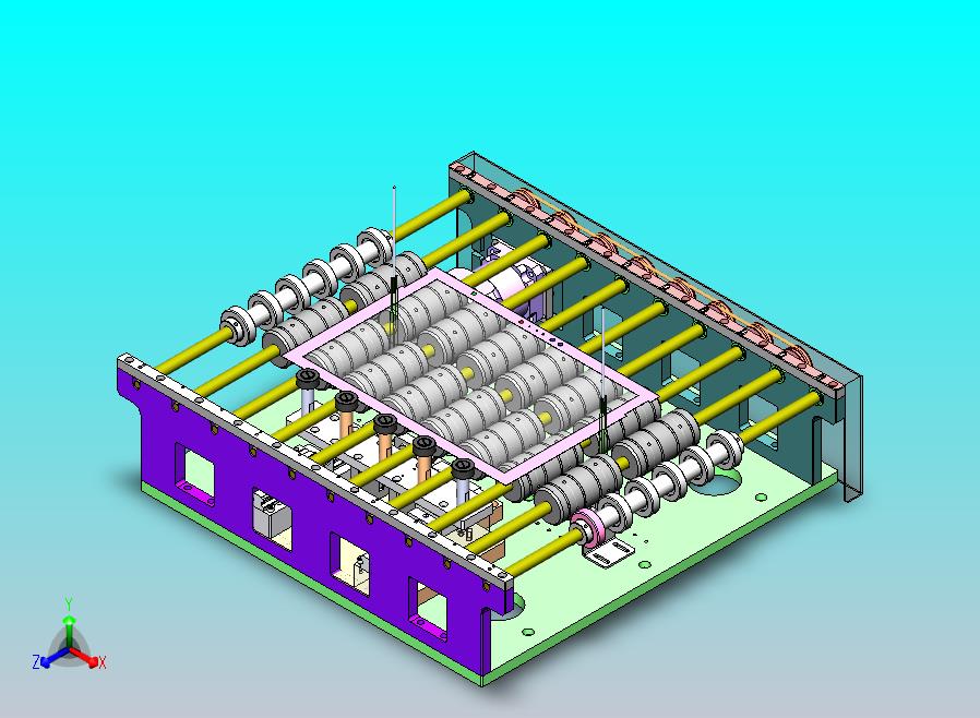 滚轮式流线（玻璃屏幕等产品）