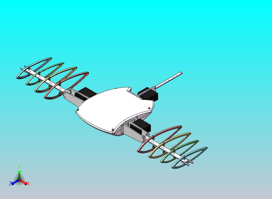 魔鬼鱼仿生水下机器人