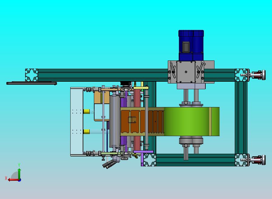 D705口子胶检测机，NG检测，料带载料，喷码