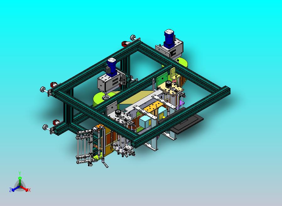 D705口子胶检测机，NG检测，料带载料，喷码