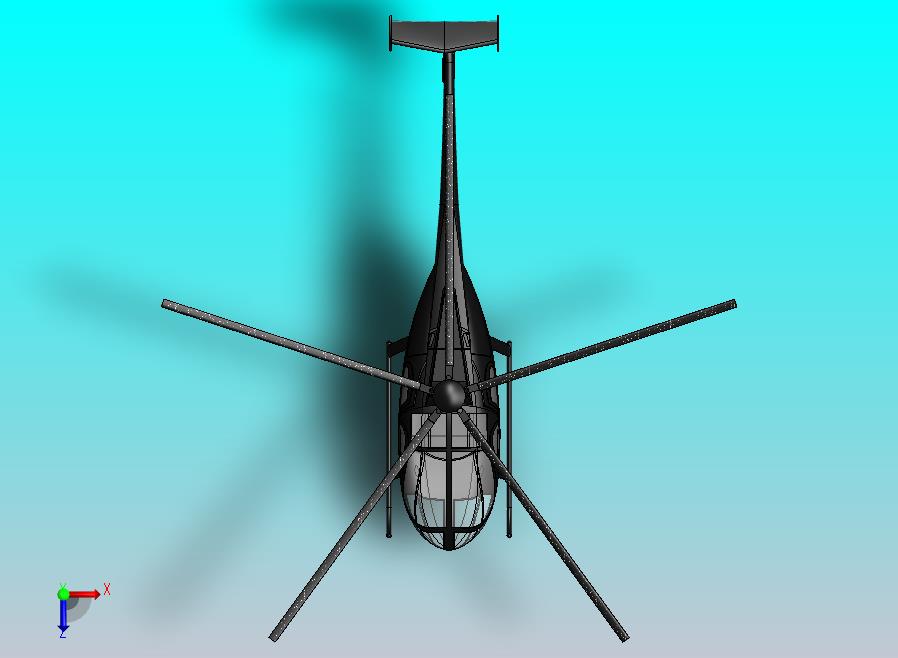 AH-6G小鸟轻型攻击直升机