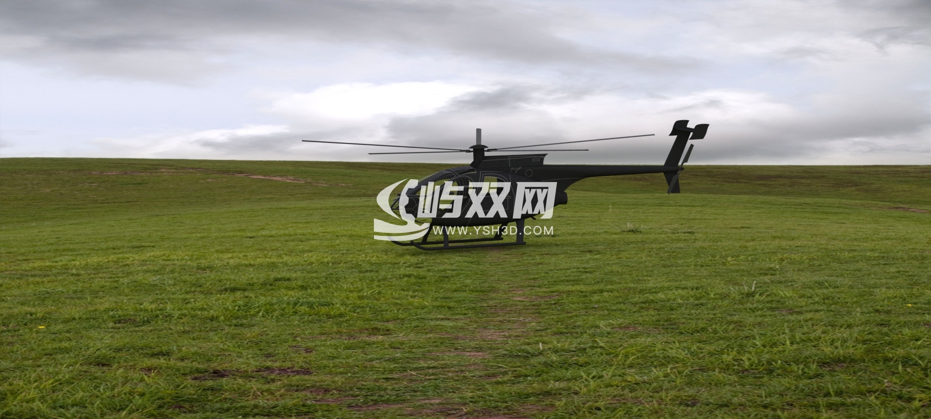 AH-6G小鸟轻型攻击直升机