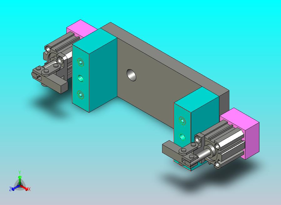 通用性强的小件五金产品夹治具底座