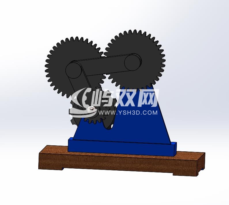 齿轮连杆运动机构（含运动仿真）