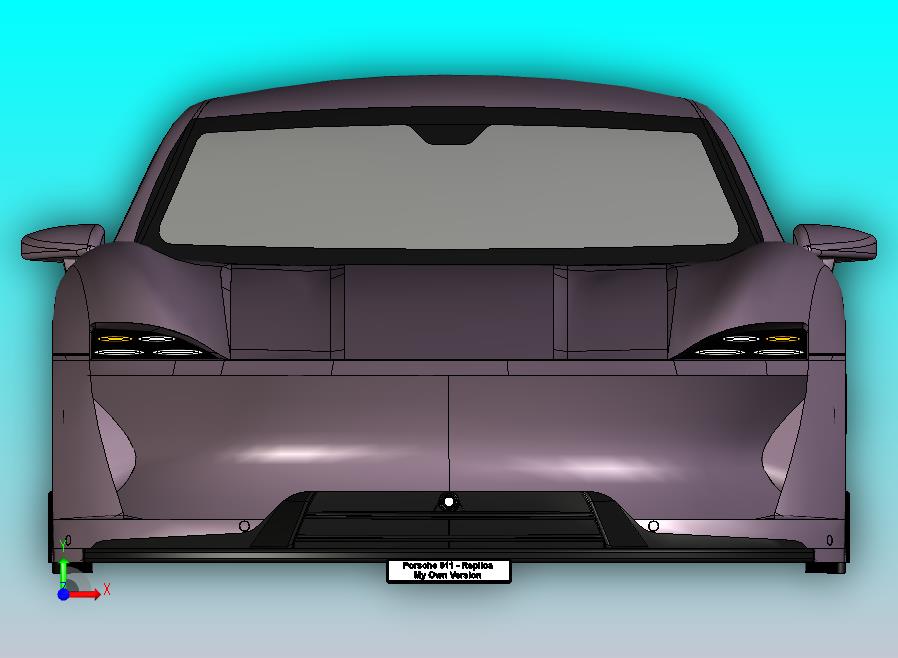 Porsche 911 - Replica保时捷跑车外壳