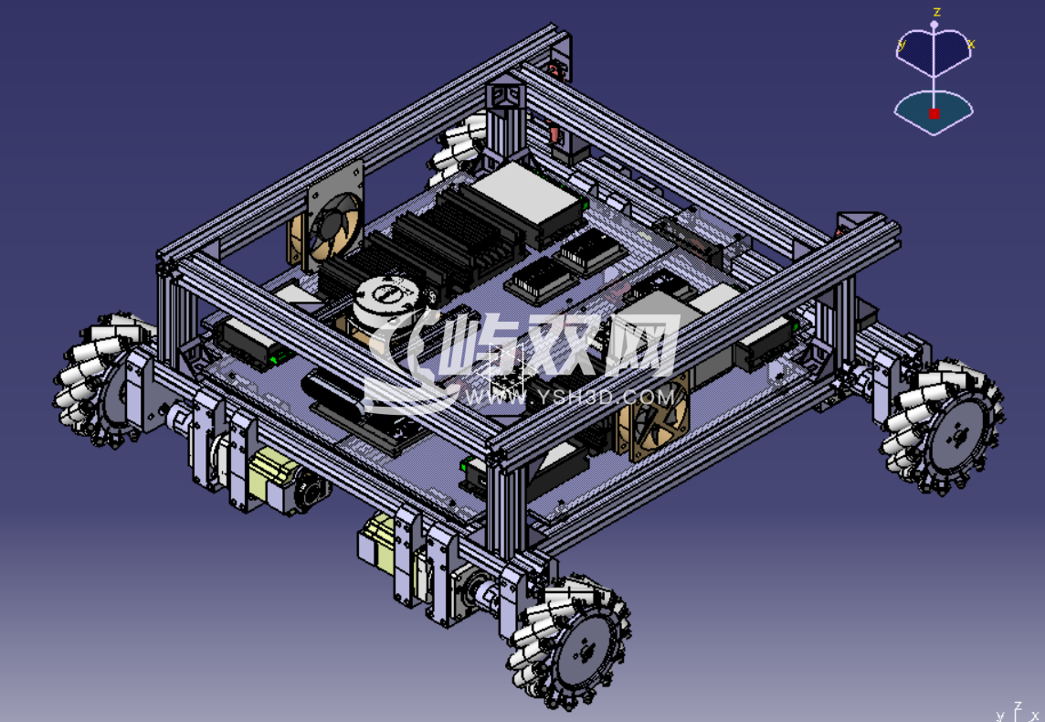 麦克纳姆轮平台