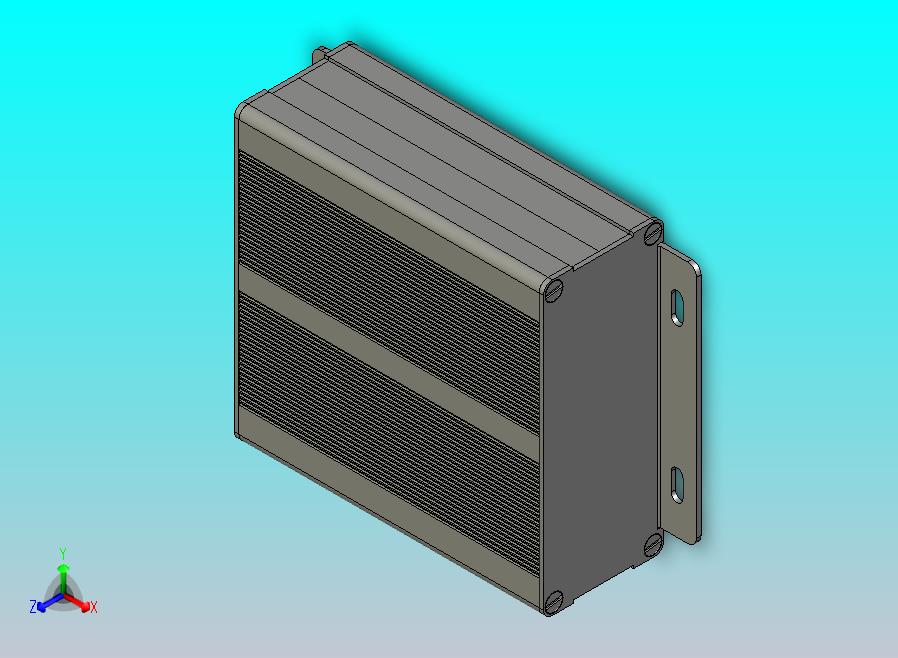 换热器铝外壳材质：6063-T5 