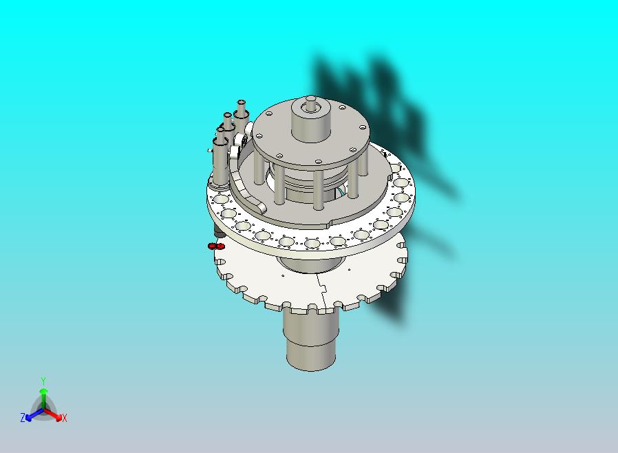 使用活塞的自动旋盖机就来了。