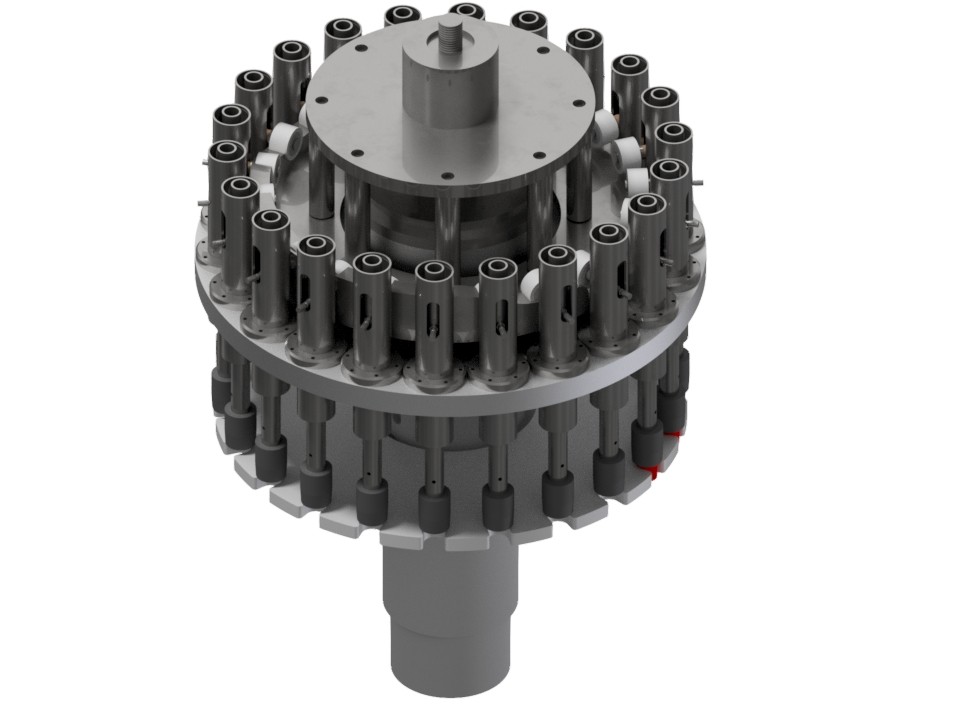 使用活塞的自动旋盖机就来了。