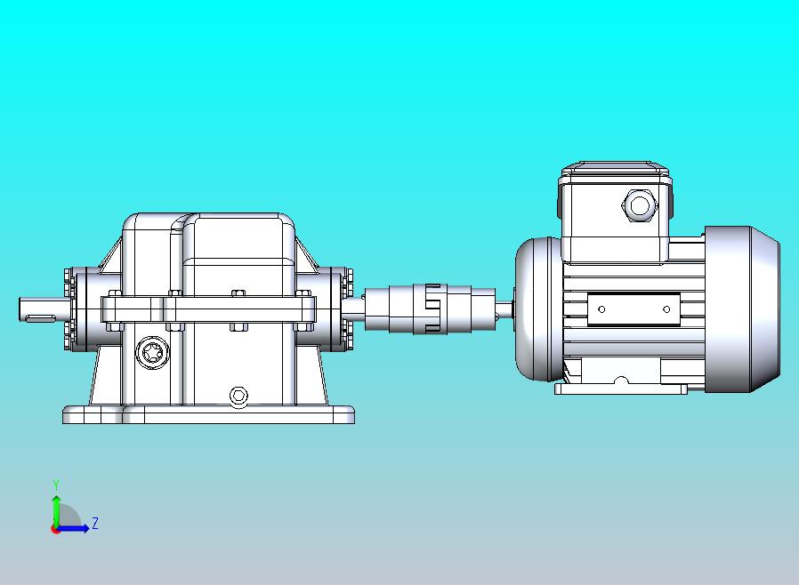 变速箱，两级倍增器