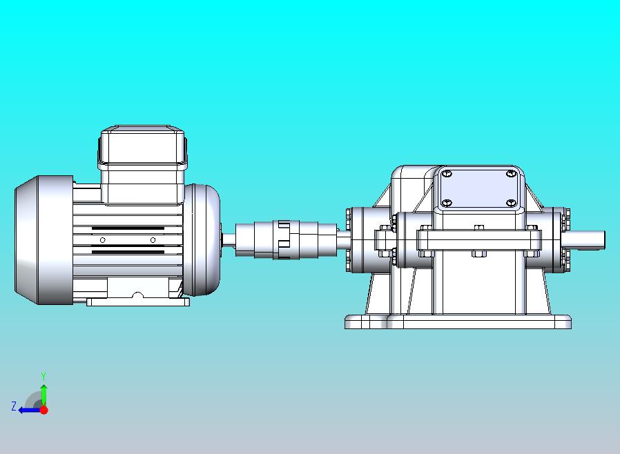 变速箱，两级倍增器