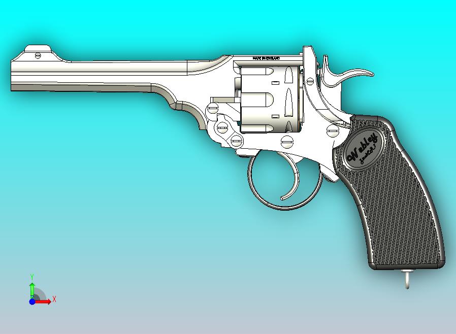 韦伯利 .38，马克 4枪