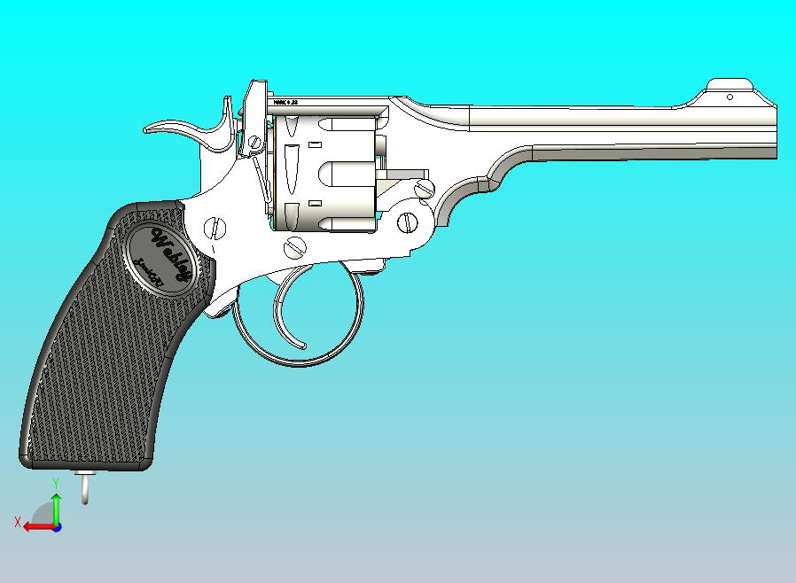 韦伯利 .38，马克 4枪