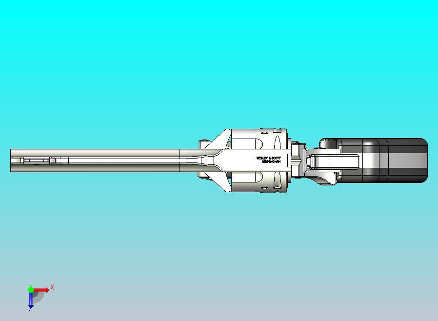 韦伯利 .38，马克 4枪