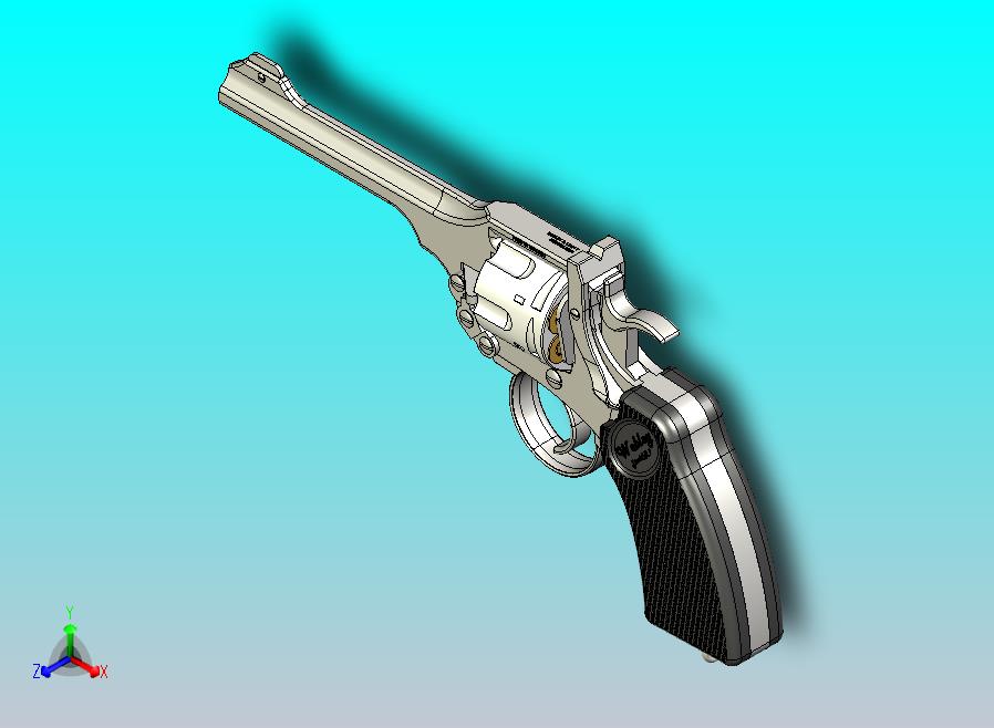 韦伯利 .38，马克 4枪