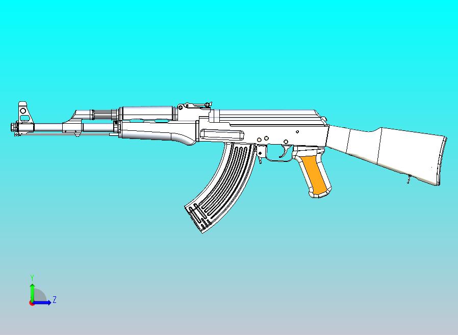 Ak-47冲锋枪
