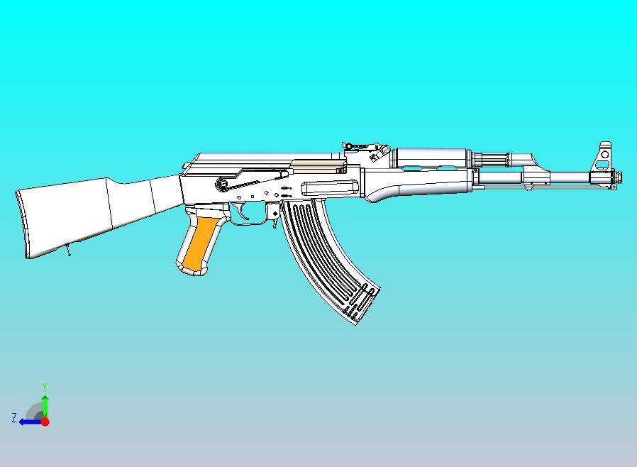 Ak-47冲锋枪