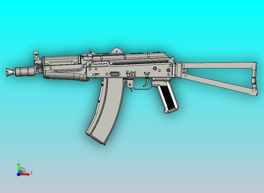AK-74U冲锋枪
