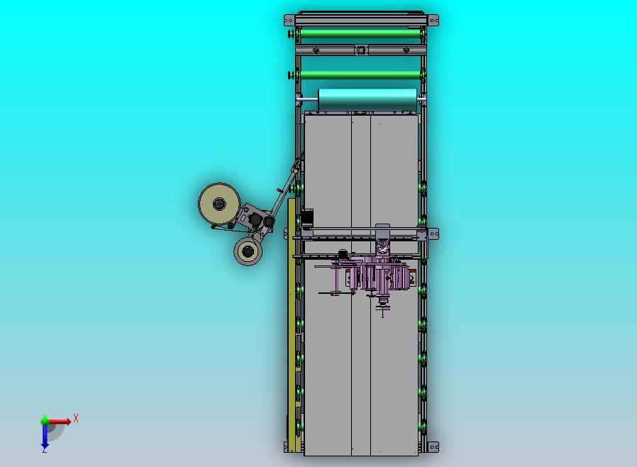 门板贴膜贴标签
