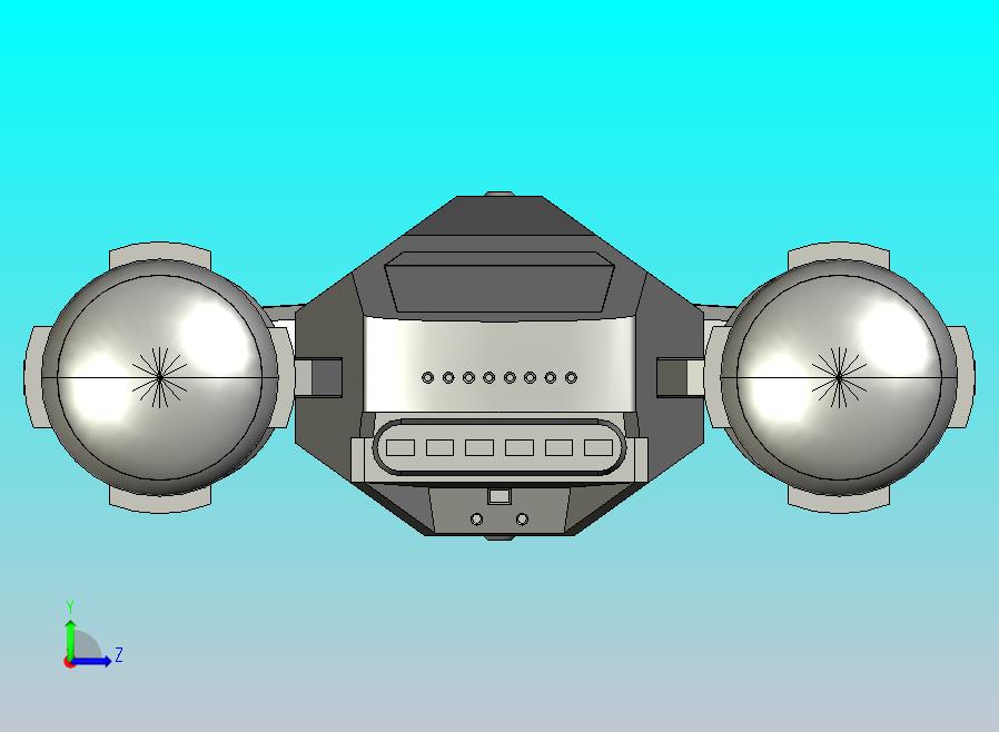 《星际迷航太空飞行年表》一书中的元帅级驱逐舰设计