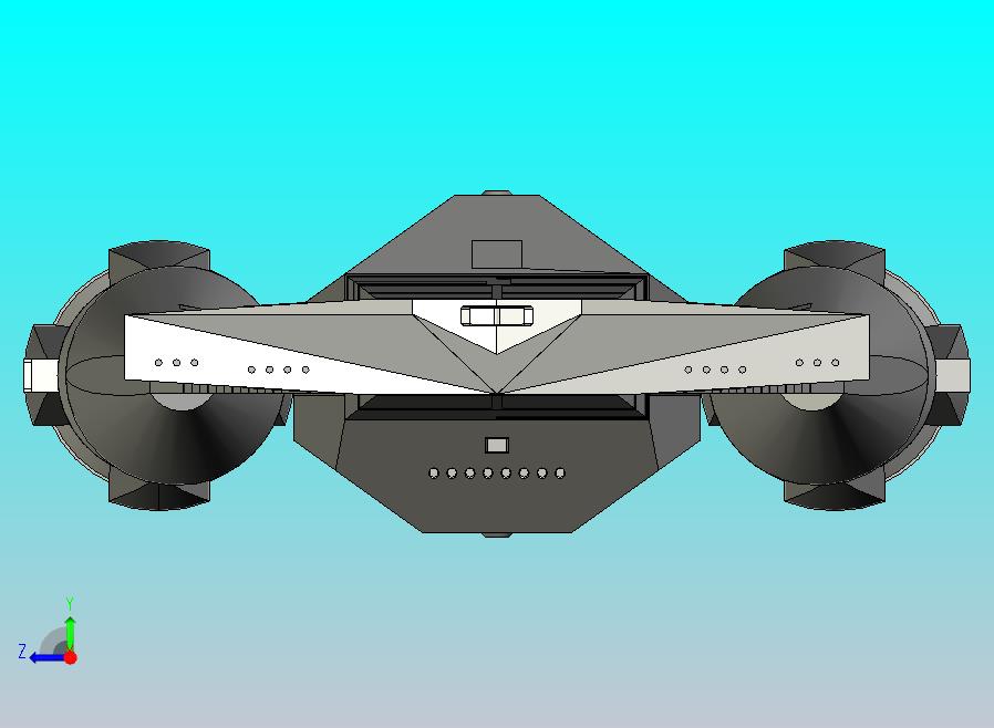 《星际迷航太空飞行年表》一书中的元帅级驱逐舰设计