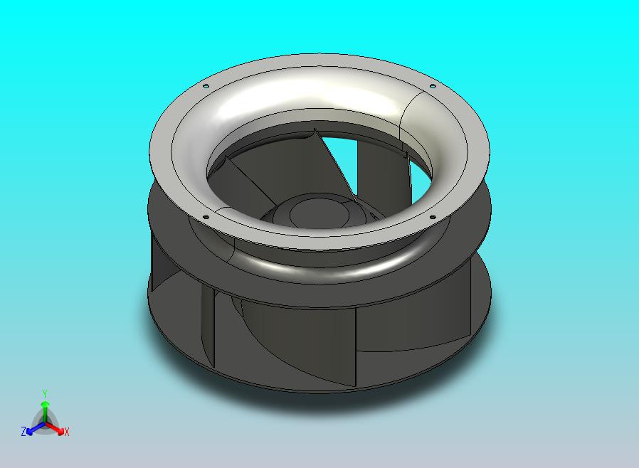 带有反向弯曲叶片的 AFL 风扇