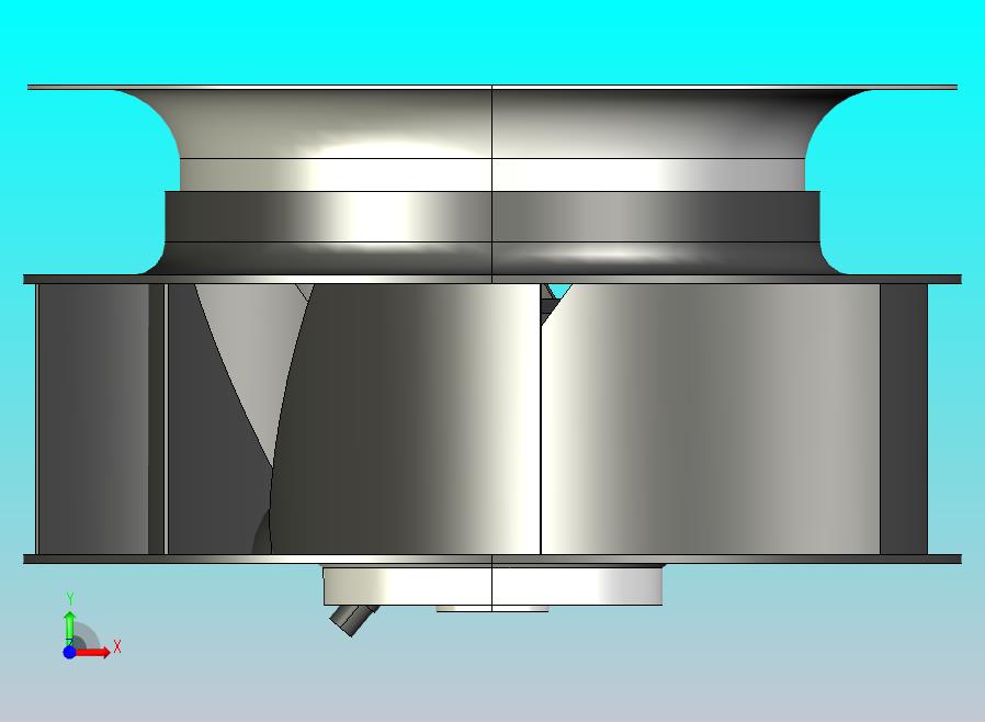 带有反向弯曲叶片的 AFL 风扇