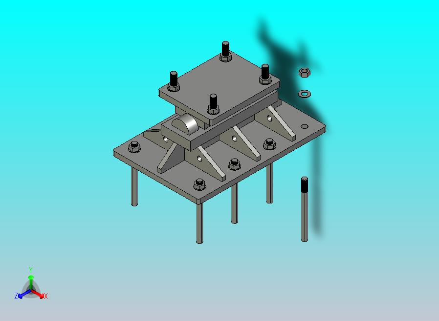 摇杆和滚柱_45.7 MTR 跨度_固定轴承