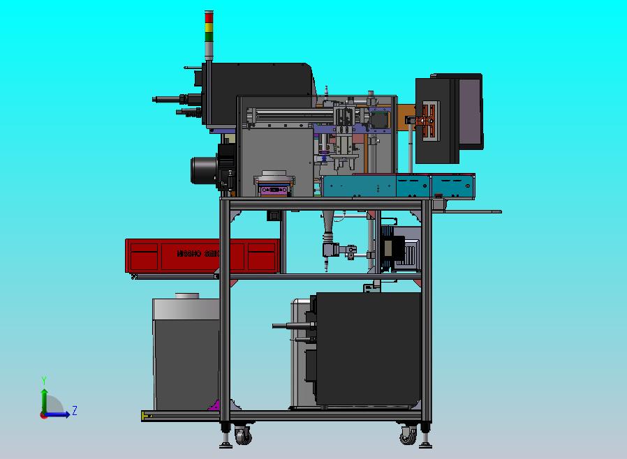摄像功能的激光打标机