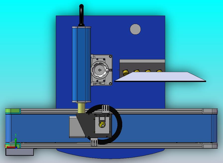 视觉打标机+自动调焦距