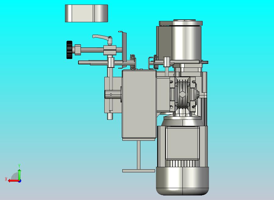 贴标机输送系统、药瓶链板输送机3D模型