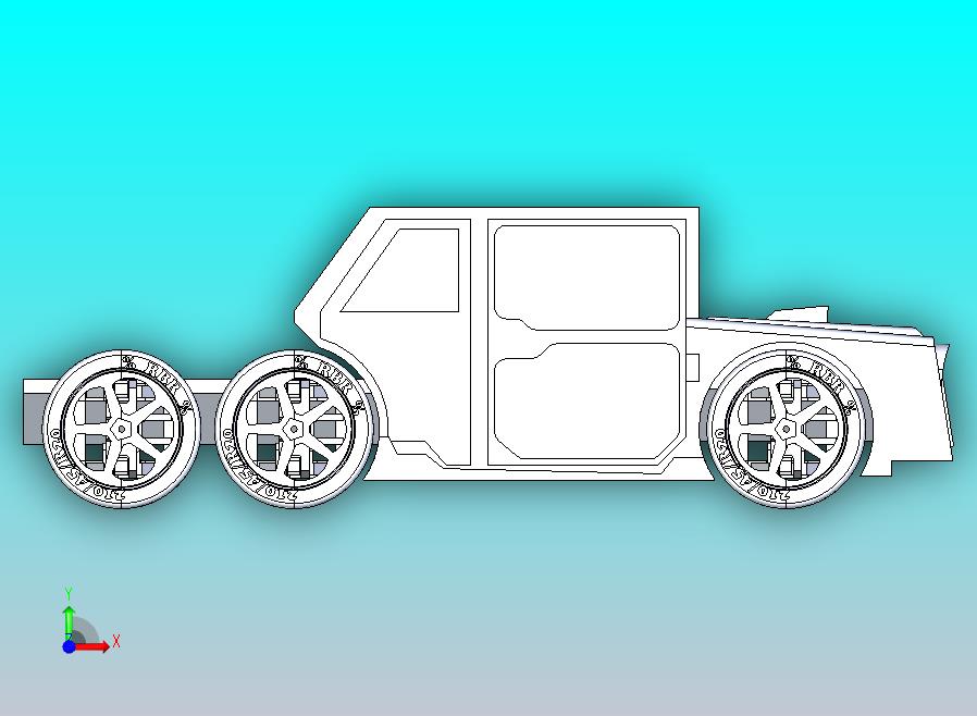 6x6悍马比例模型