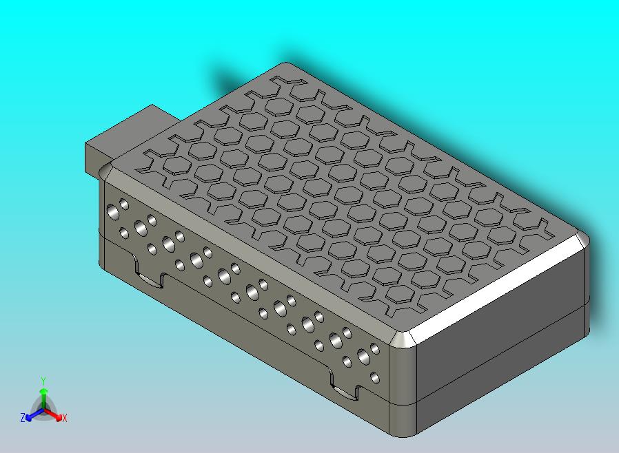 WIFI模块3D打印外壳